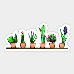 cacti Sticker